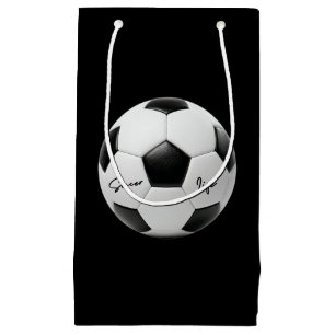 Fußball Leben Schwarz-Weiß-Fußball Spaß Kleine Geschenktüte