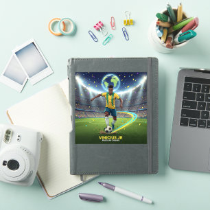 Fußball-Legende Action Notizbuch Aufkleber