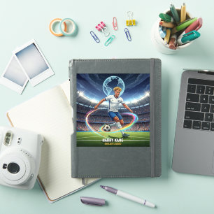 Fußball-Legende Action Notizbuch Aufkleber