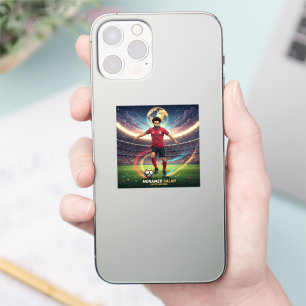 Fußball-Legende-Handy-Aufkleber Aufkleber