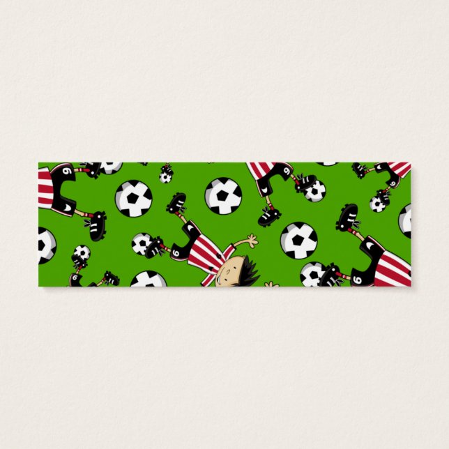 Fußball-Lesezeichen (Rückseite)