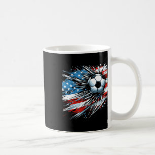 Fußball Ll 4. Juli Jungen Amerikanische Flagge Pat Kaffeetasse