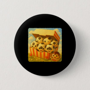 Fußball Ll Chicken Nuggets Cute Kawaii Lustig Schn Button