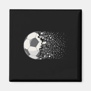 Fußball Ll Grafik Frauen Mädchen Fußball Herz Fußb Magnet