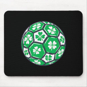 Fußball Ll Irland Shamrock Irischer St Patricks Da Mousepad