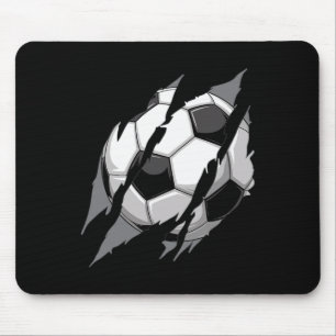 Fußball Ll Kralle Markierung Riss Kratzer Cool Spi Mousepad