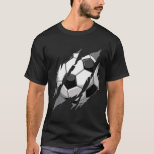Fußball Ll Kralle Markierung Riss Kratzer Cool Spi T-Shirt