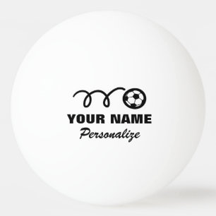Fußball-Logo-Ping-Pong-Ball für Tischtennis Tischtennisball