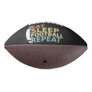 Fußball Lover Eat Sleep Football Wiederholung