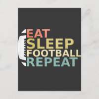 Fußball Lover Eat Sleep Football Wiederholung