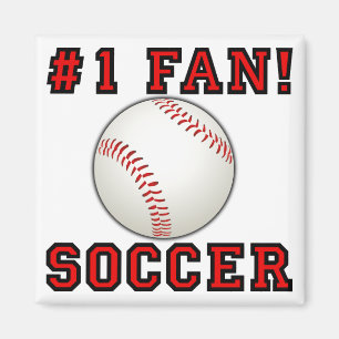 Fußball-Lüfter nicht lustiger Kühlschrankmagnet Magnet