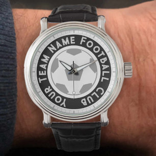 Fußball-Lüfter oder Fußball-Unterstützer Armbanduhr
