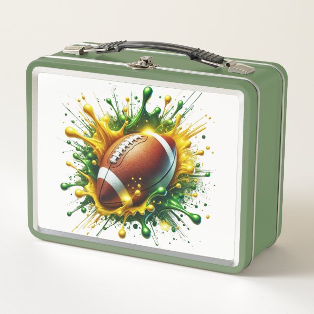 Fußball Lunchbox (Vorderseite)