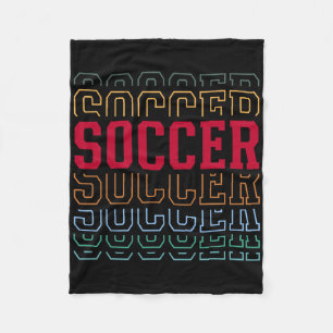 Fußball Lustiger Schichttext Team Spieler Trainer Fleecedecke
