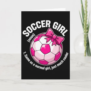 Fußball Mädchen Definition Karte