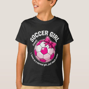 Fußball Mädchen Definition T-Shirt