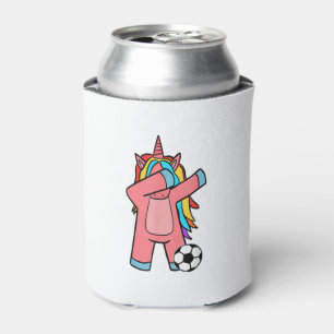 Fußball Mädchen Frauen Fußball Einhorn Fußball T-S Dosenkühler
