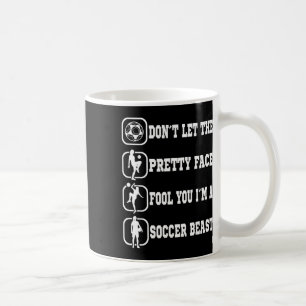 Fußball Mädchen Fußballspieler Sportfan Frauen Mäd Kaffeetasse