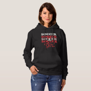 Fußball Mädchen Hoodie