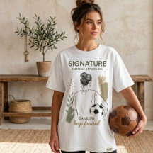 Fußball Mädchen Skizze Watercolor Abstract Tri-Ble