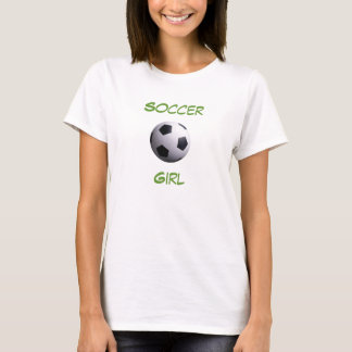 Fußball-Mädchen-T - Shirt