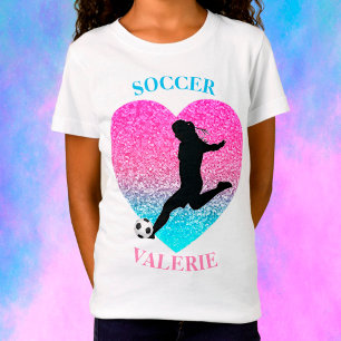 Fußball Mädchen T-Shirt