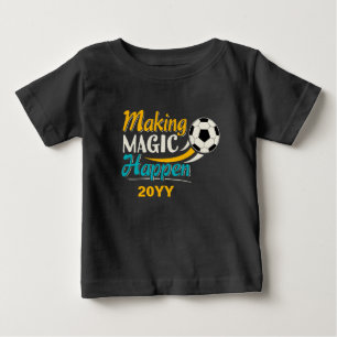 Fußball Magie vollbringen Baby T-shirt