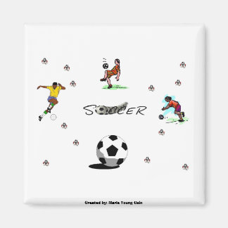 Fußball Magnet