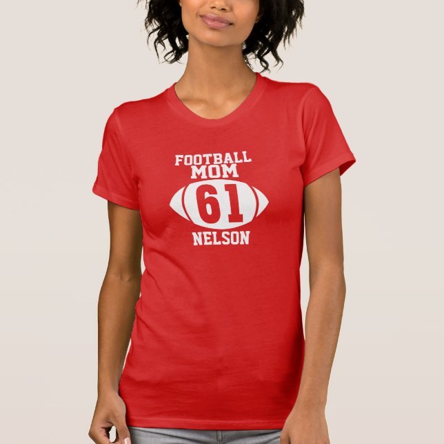 Fußball-Mama 61 T-Shirt (Vorderseite)