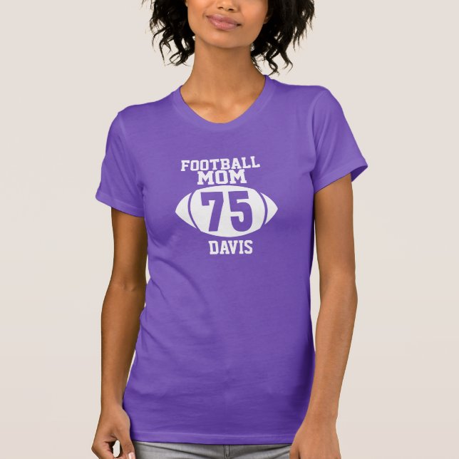 Fußball-Mama 75 T-Shirt (Vorderseite)