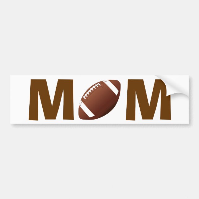 Fußball-Mama Autoaufkleber (Vorne)