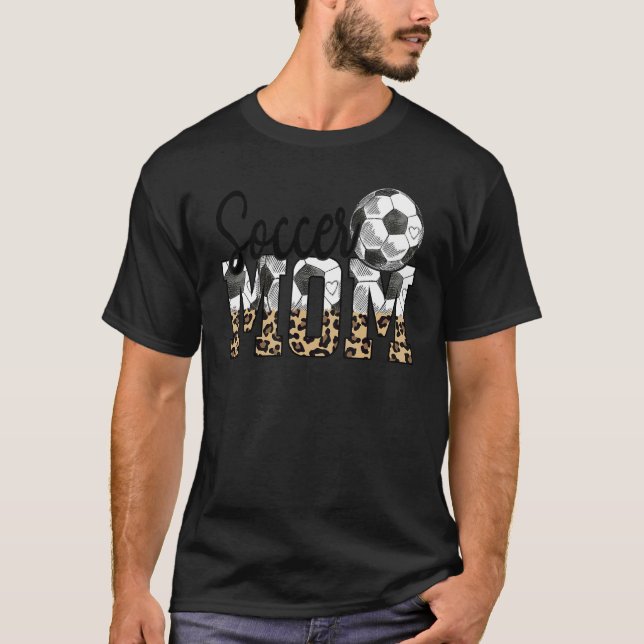 Fußball-Mama Bester Muttertag T-Shirt (Vorderseite)
