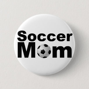 Fußball-Mama Button