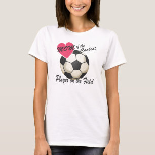 Fußball-Mama Cooler Spieler T-Shirt
