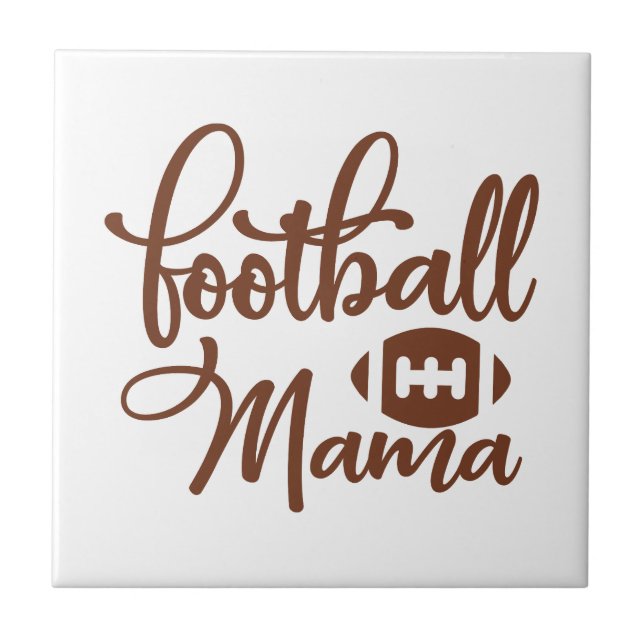 Fußball-Mama Fliese (Vorderseite)
