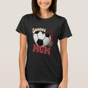Fußball-Mama Frauen Kindererziehung Mama Muttertag T-Shirt