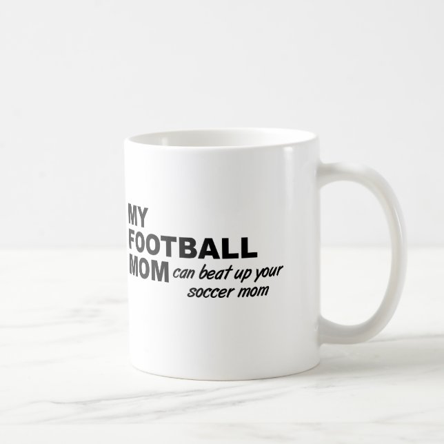 Fußball-Mama Funny Mug Tasse (Rechts)