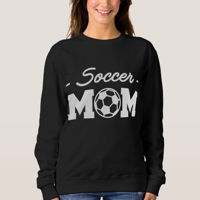 Fußball-Mama Fußball - Spielertrainer Sweatshirt (Vorderseite)