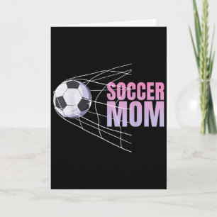 Fußball-Mama-Fußball-Sport Fußballspieler Fußballs Karte