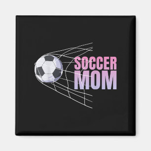 Fußball-Mama-Fußball-Sport Fußballspieler Fußballs Magnet