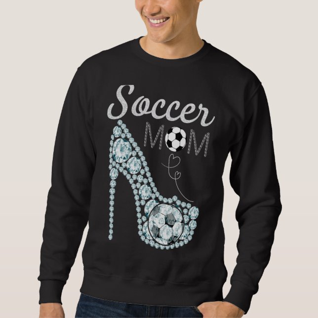 Fußball-Mama Fußball Sweatshirt (Vorderseite)