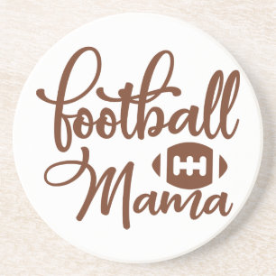 Fußball-Mama Getränkeuntersetzer