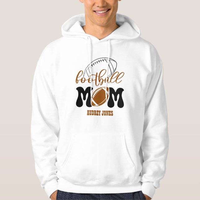 Fußball-Mama Hoodie (Vorderseite)