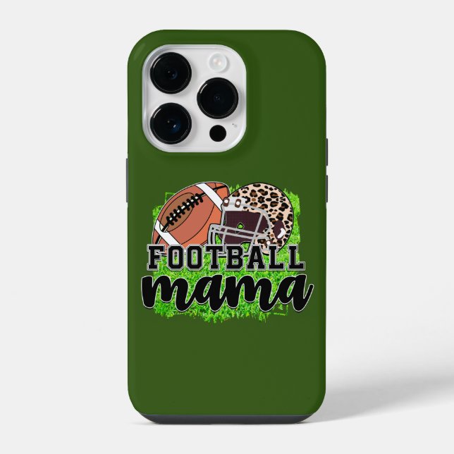 Fußball-Mama  iPhone Hülle (Rückseite)