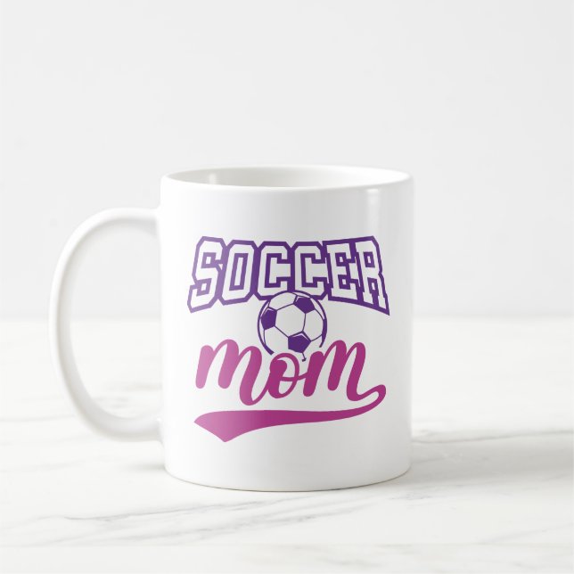 Fußball-Mama Kaffeetasse (Links)