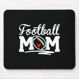 Fußball Mama Leopard Football Liebe Football Playe Mousepad