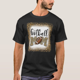 Fußball Mama Leopard Fußball Mama Muttertag 20 T-Shirt