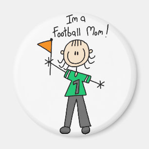 Fußball-Mama-Magnet Magnet