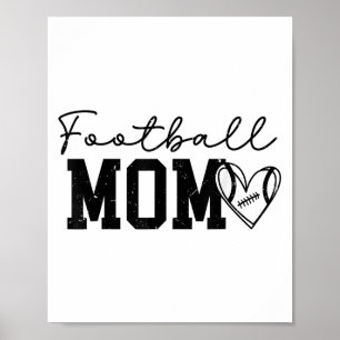 Fußball Mama Mama Football Game Day Sports Go Chef Poster