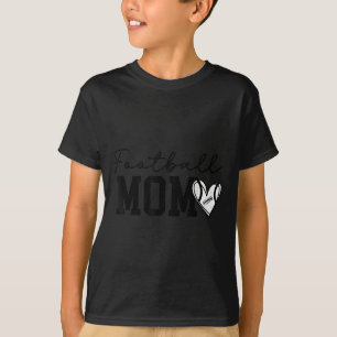 Fußball Mama Mama Football Game Day Sports Go Chef T-Shirt